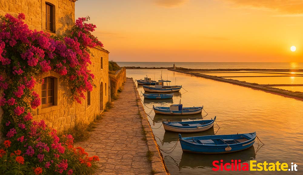 Vacanze a Marsala,  tra il sale e il sole